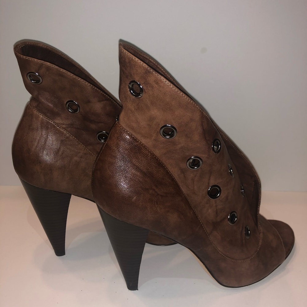 Report Signature Open Toe Ankle Booties - image 3